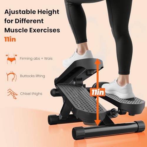 Mini Stair Stepper with Resistance Bands 265LBS Capacity L387880