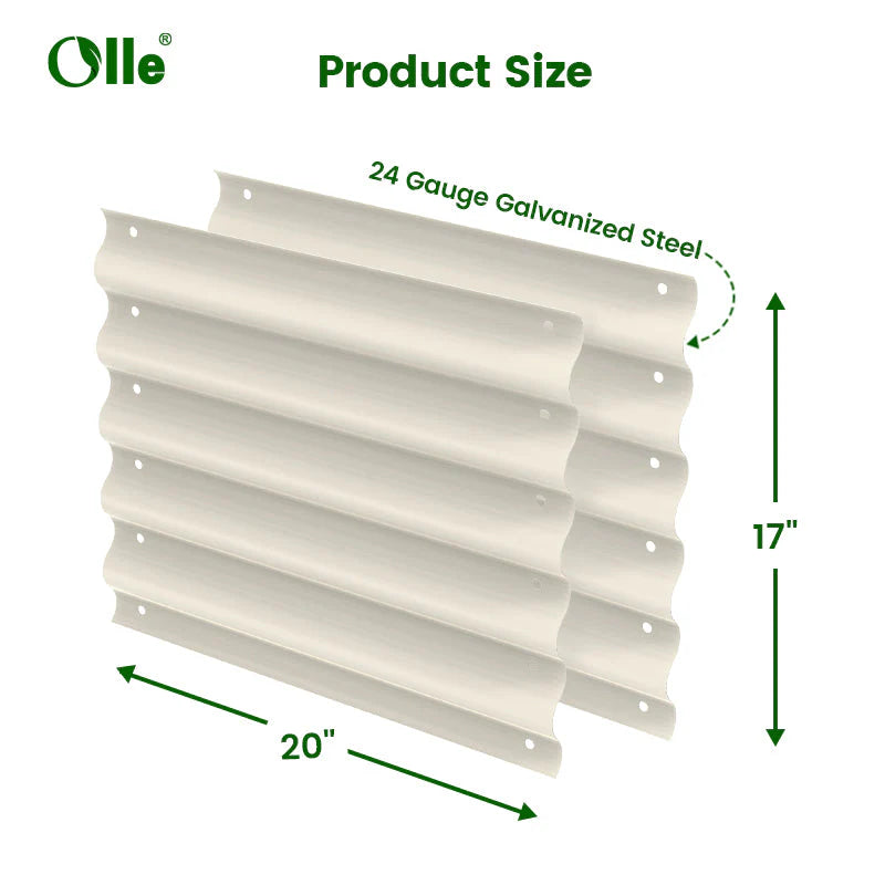 17 Tall 12-in-1 20 Raised Bed Extension Kit X5202