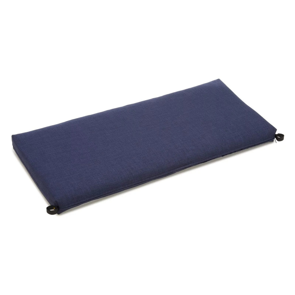 Solid Outdoor Spun Polyester Loveseat Cushion Z3825