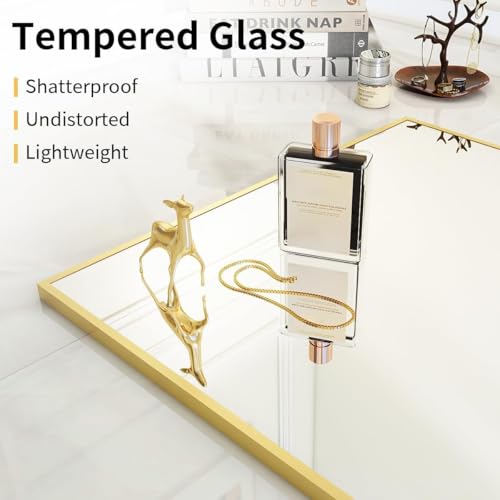 21" x 57" Black Aluminum Alloy Full Length Floor Mirror A949