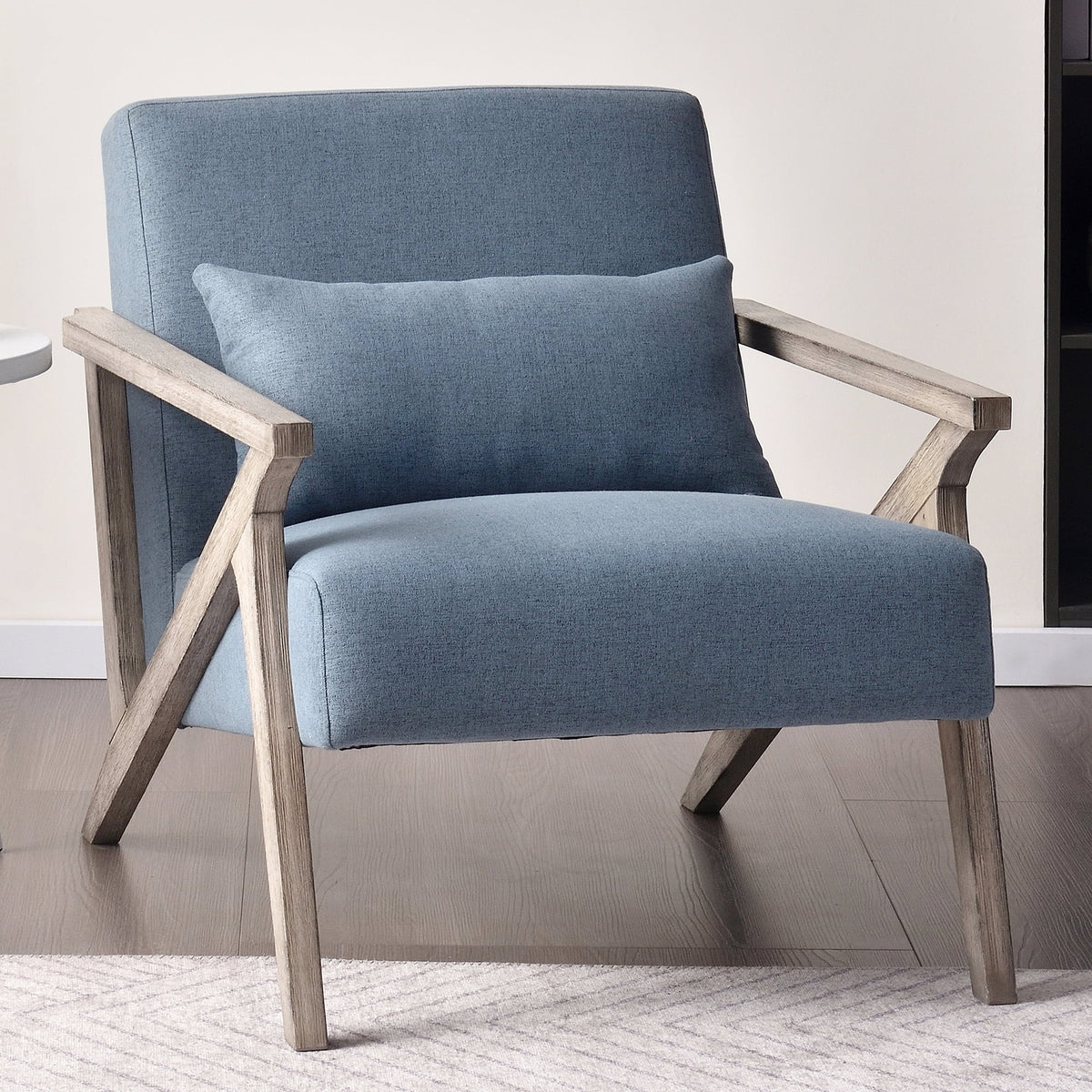 Beige Mid Century Accent Chair S949392