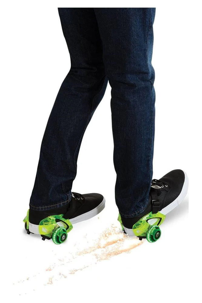 Neon Green Wheeled Skate Shoes V6166