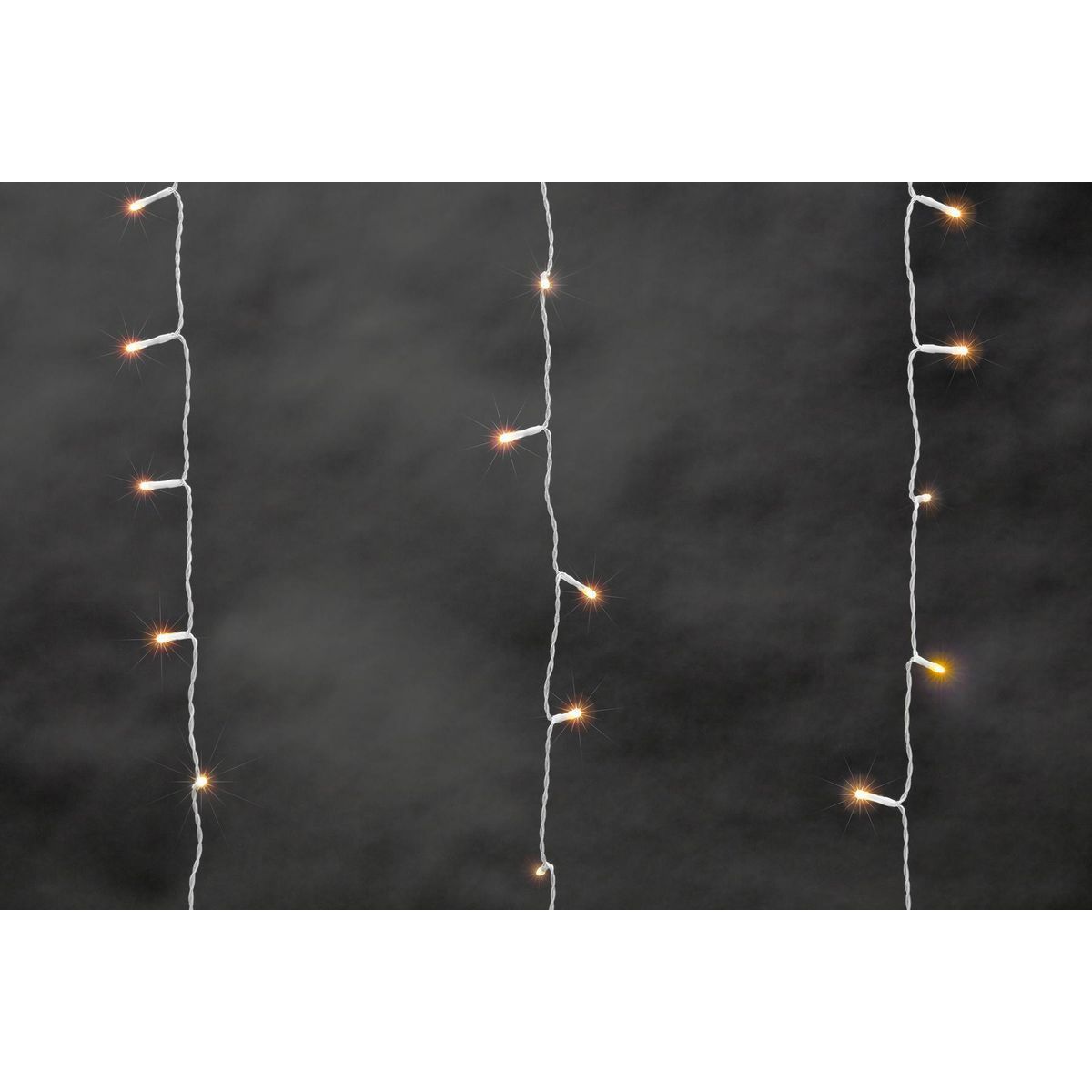Warm White LED Curtain Lights O416