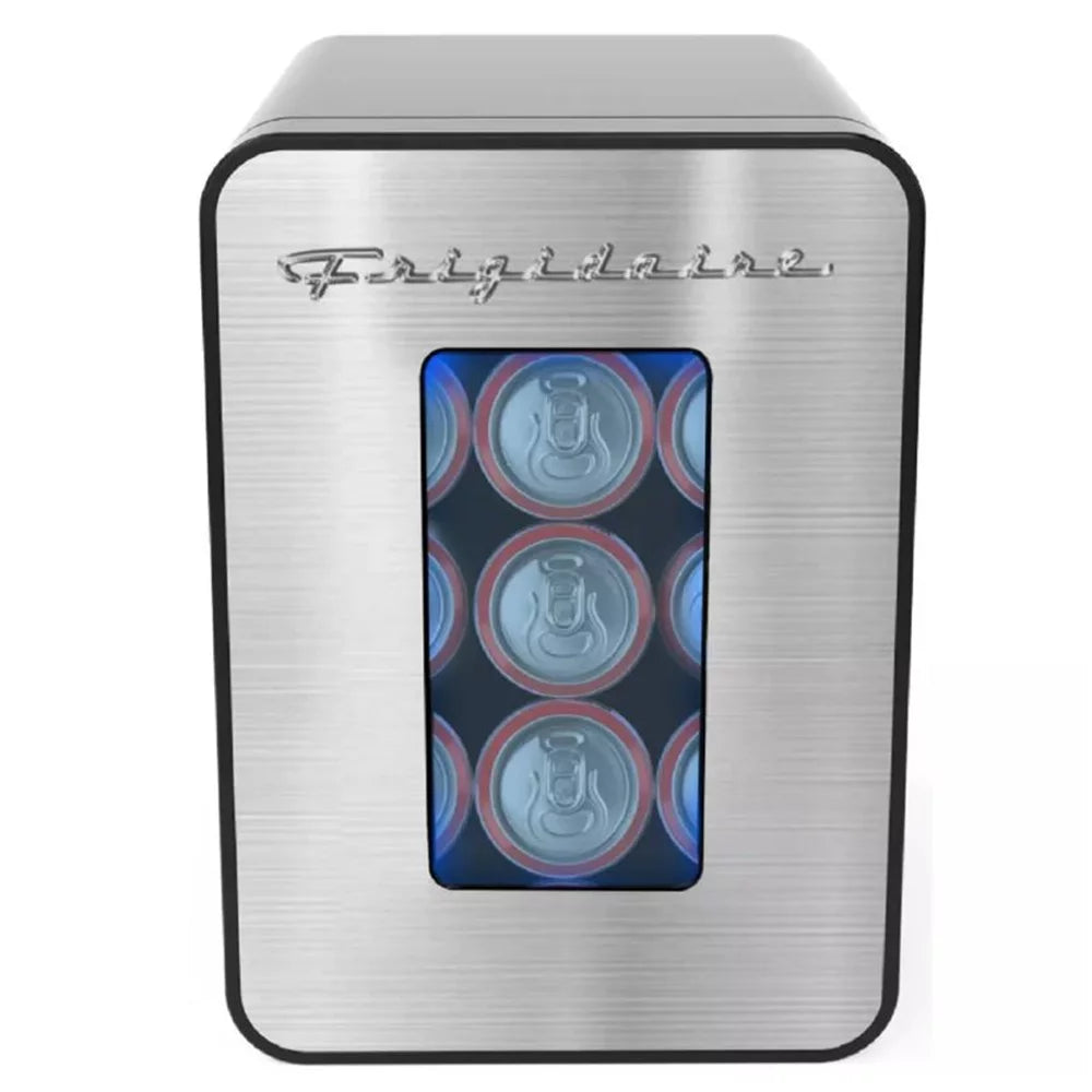 15 Can Mini Fridge with Stainless Steel Door Q4905