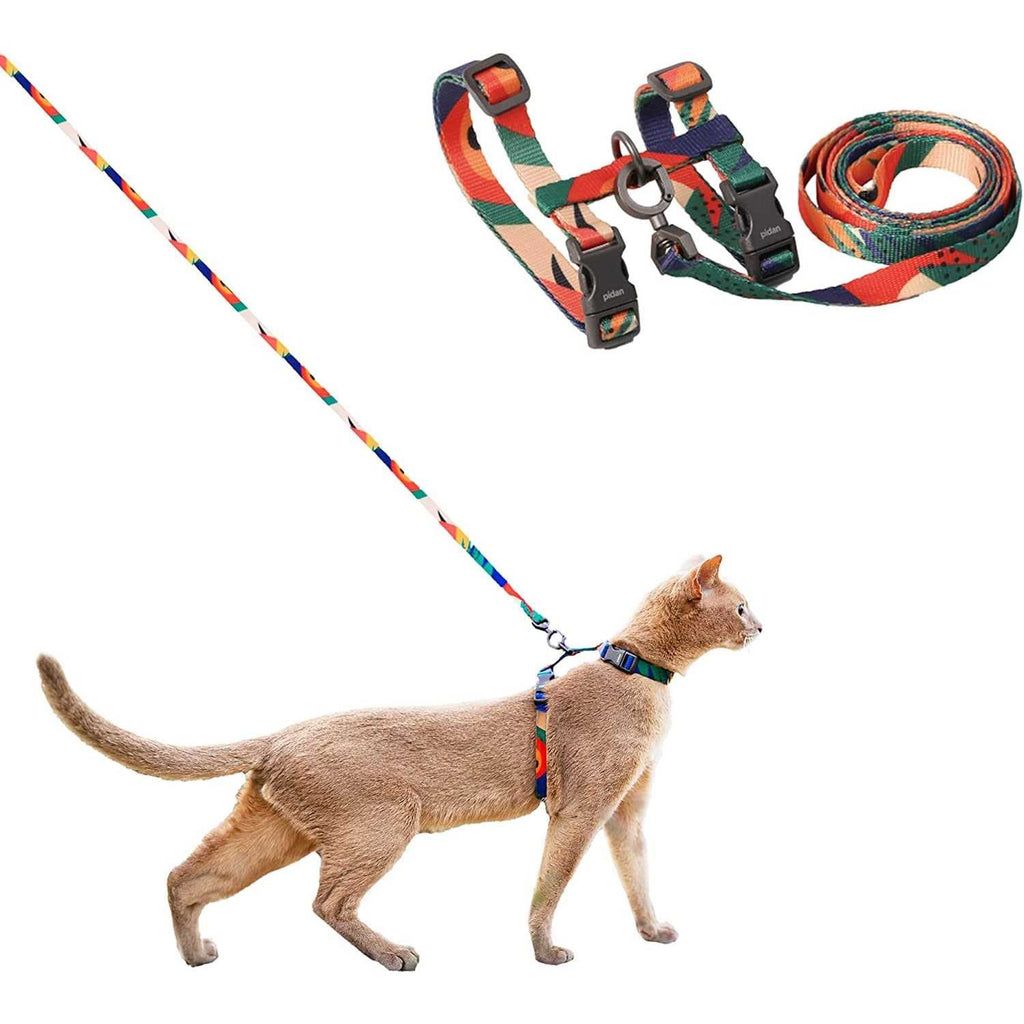 Cat Harness and Leash Set Adjustable H326918