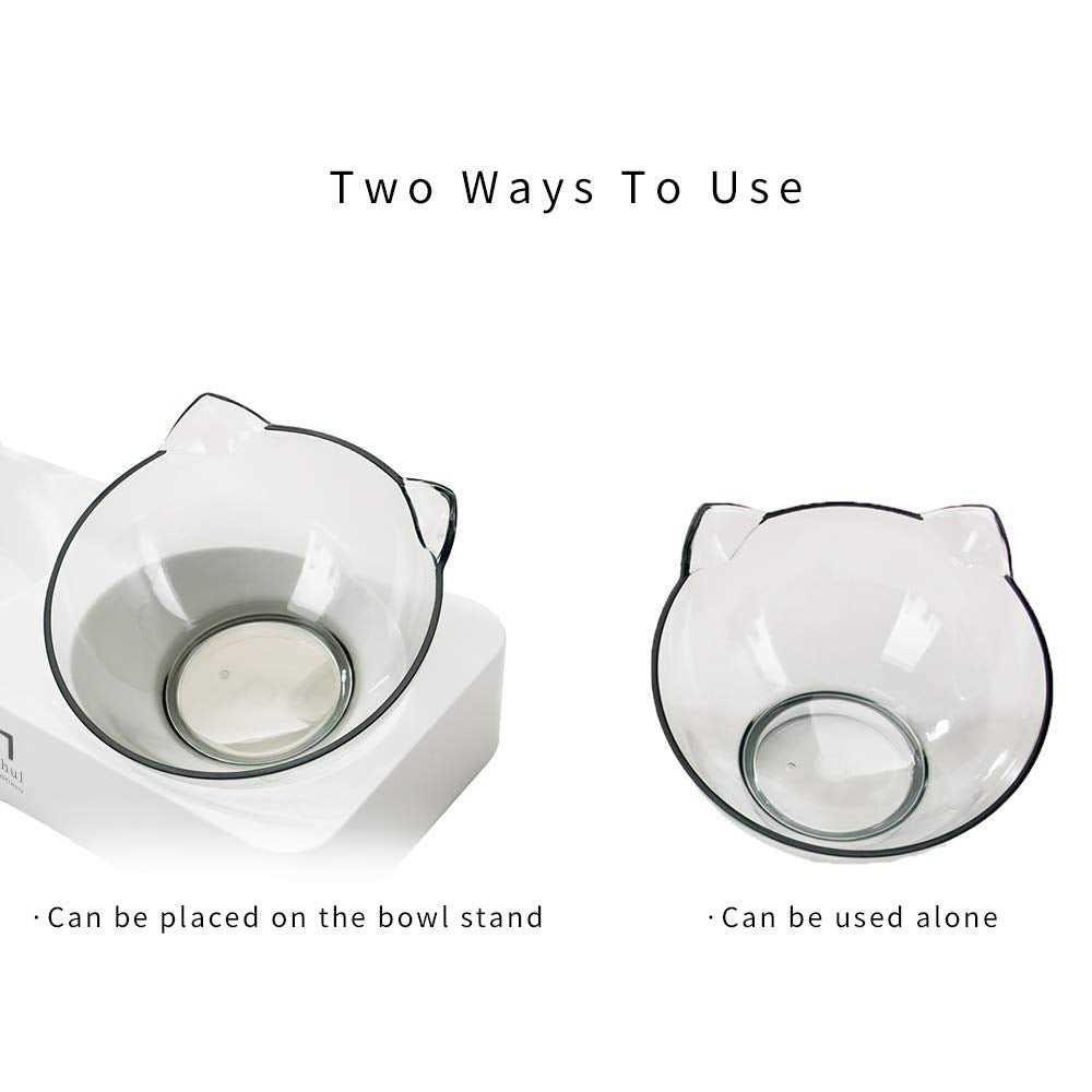 Tilted Cat Bowl Set for Food and Water G94030