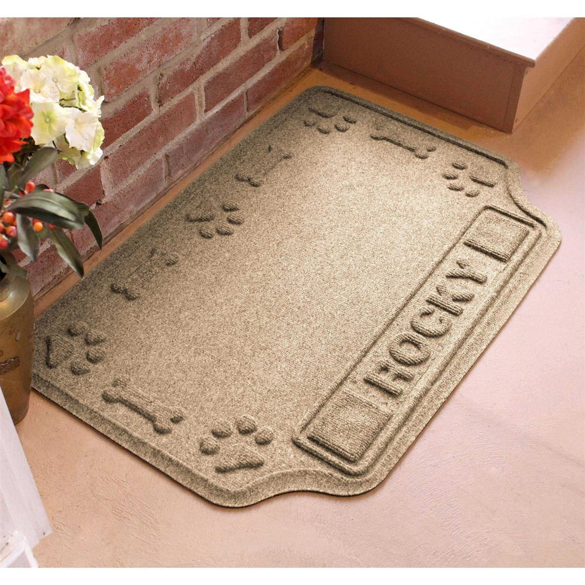 Dog Bone Dog Dinner Mat I64199
