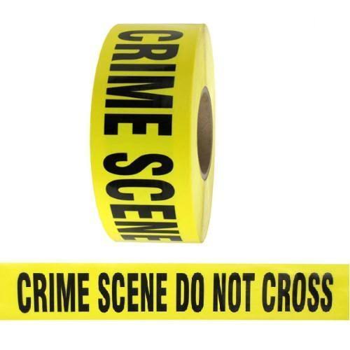 Yellow 3 Mil Barricade Tape F234