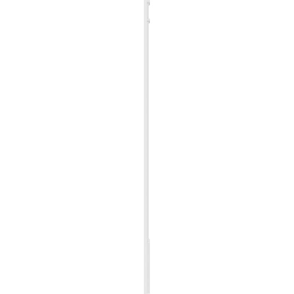 Fluted PVC Pilaster with Decorative Capital & Base (Pair) H568469