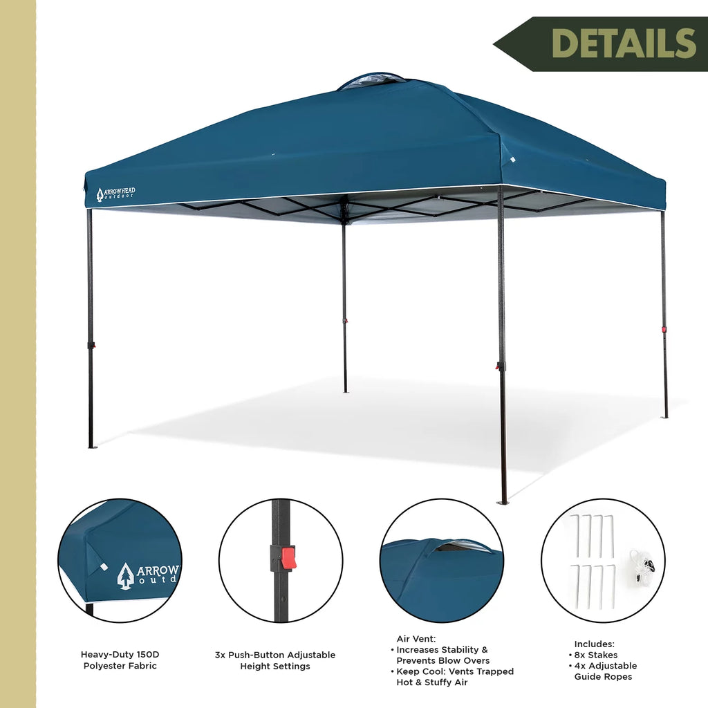 12’x12’ Pop-Up Canopy & Instant Shelter D94520