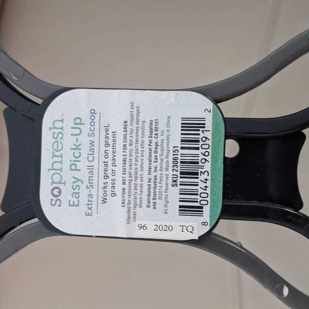 Dog Waste Scoop K4242