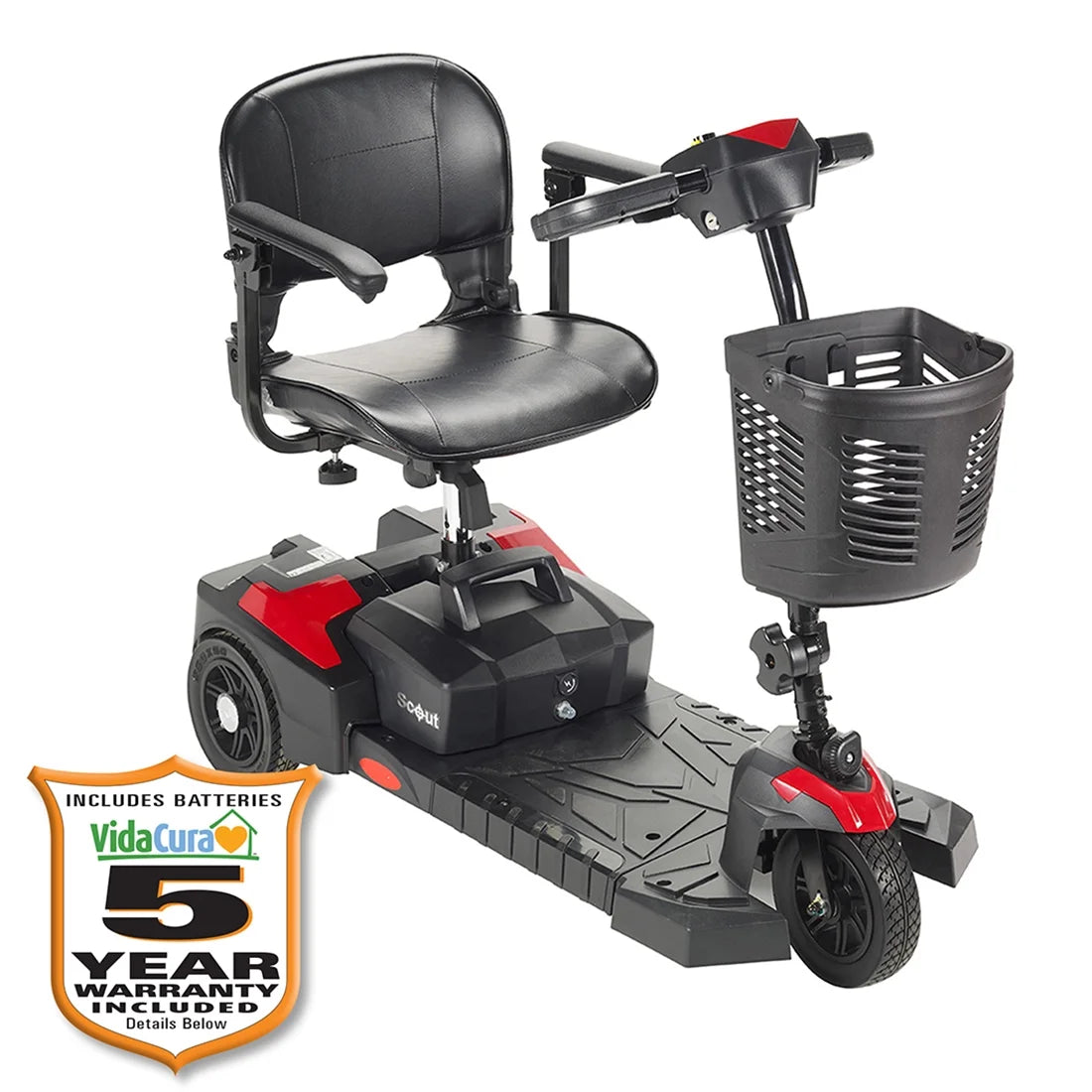 Transportable Mobility Scooter with 12 AH Battery T5322