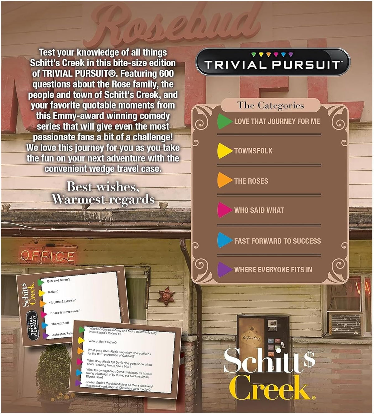 Trivial Pursuit Trivia Game with 600 Questions O308