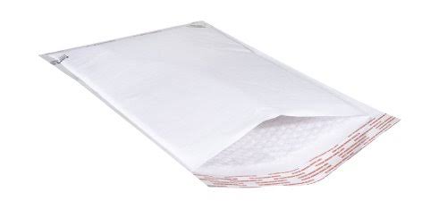 White Self-Seal Bubble Mailer 100 Case S681