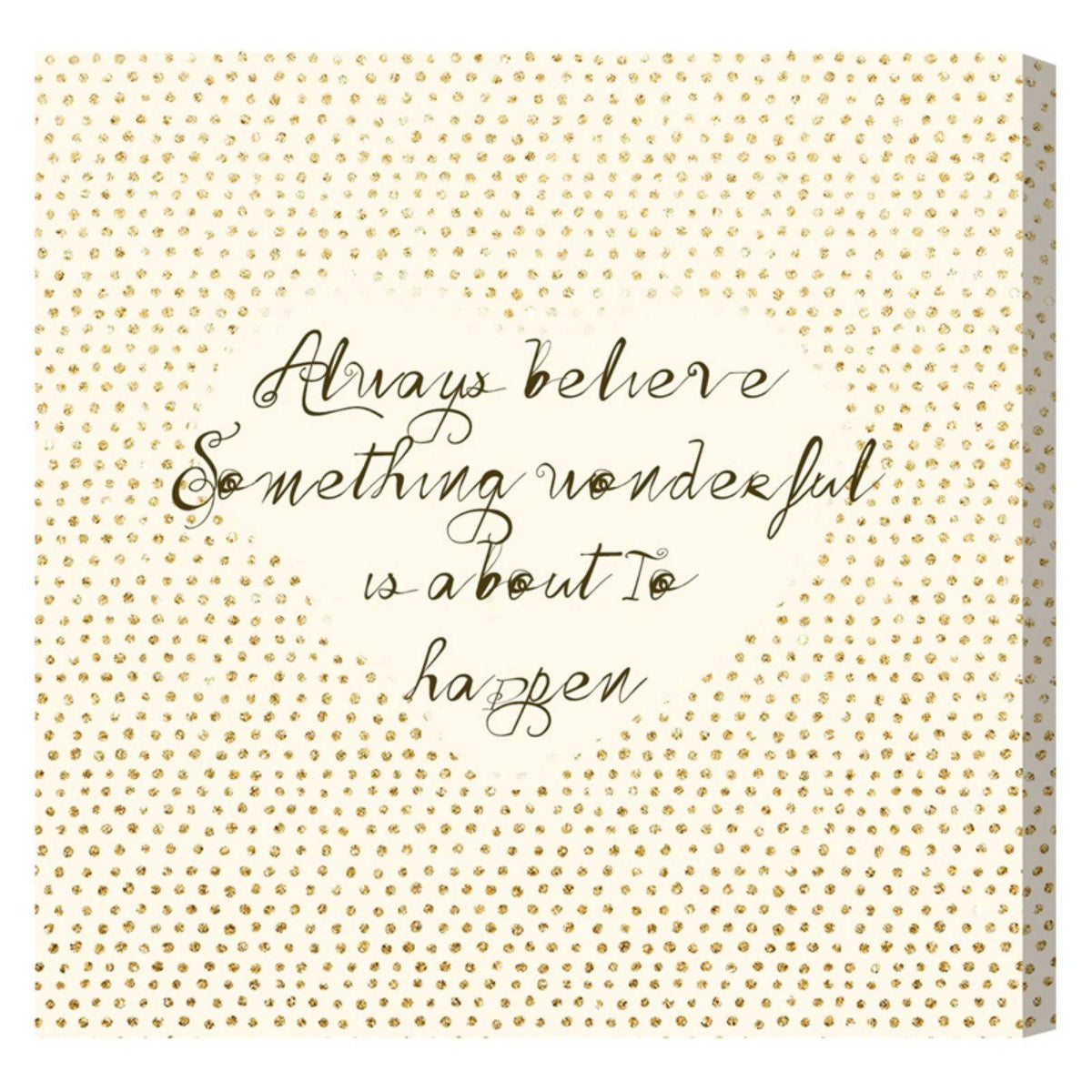 Gold Canvas Art A74444