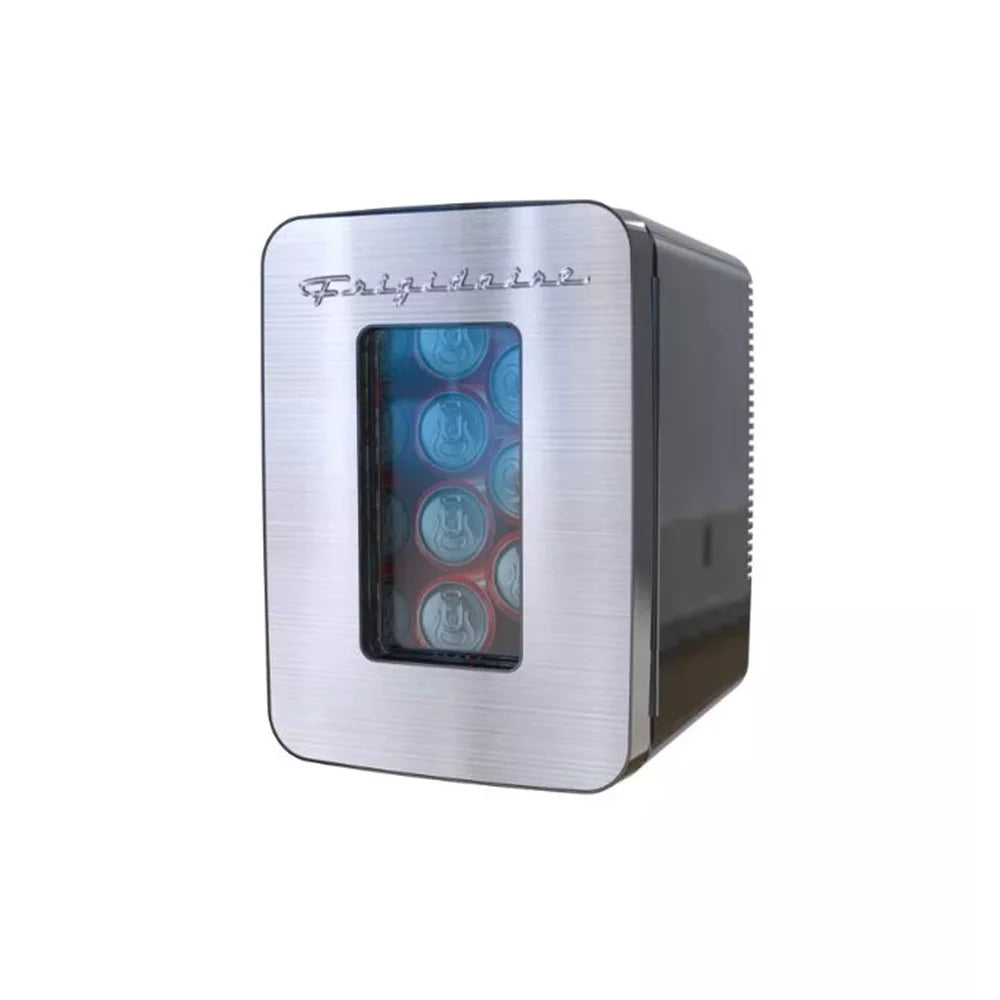 15 Can Mini Fridge with Stainless Steel Door Q4905