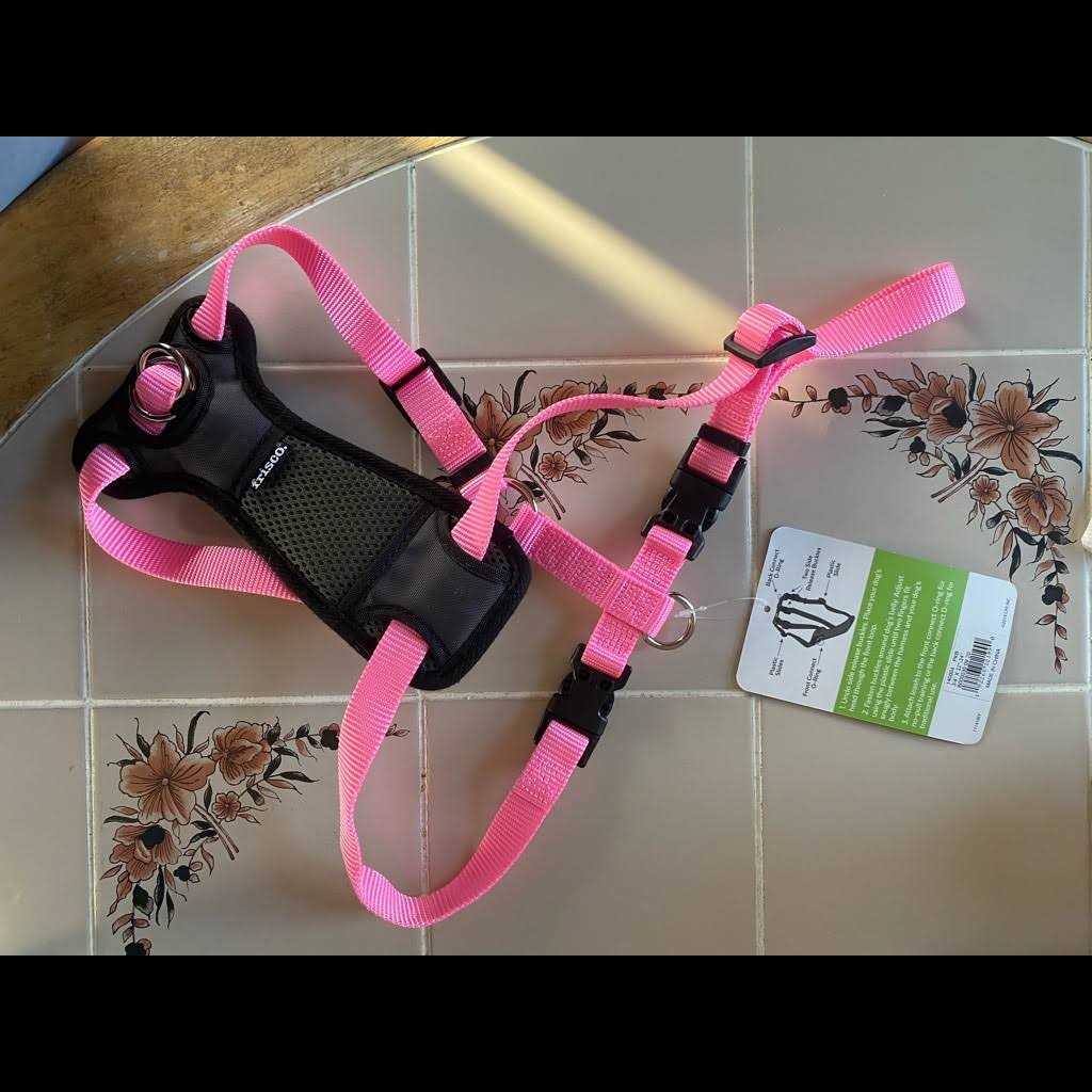 Padded Nylon No Pull Dog Harness I875