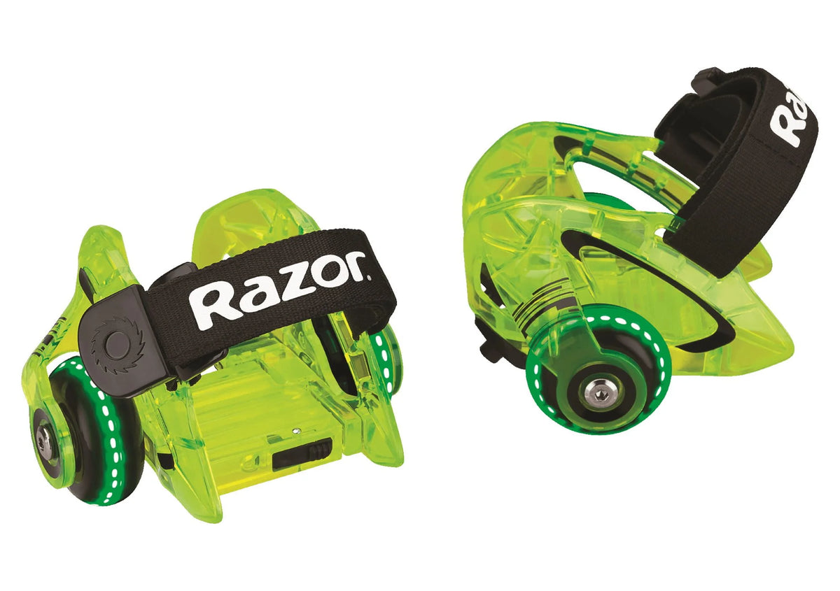 Neon Green Wheeled Skate Shoes V6166