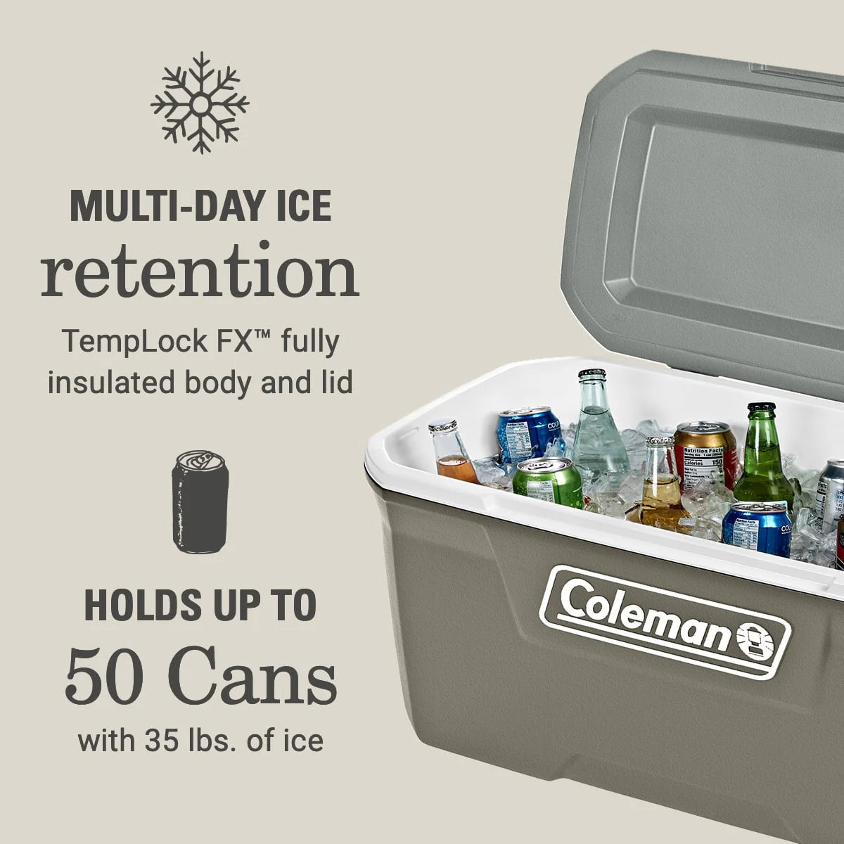 70QT Hard Chest Cooler A155