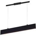 LED Chandelier with Satin Black Finish D9587