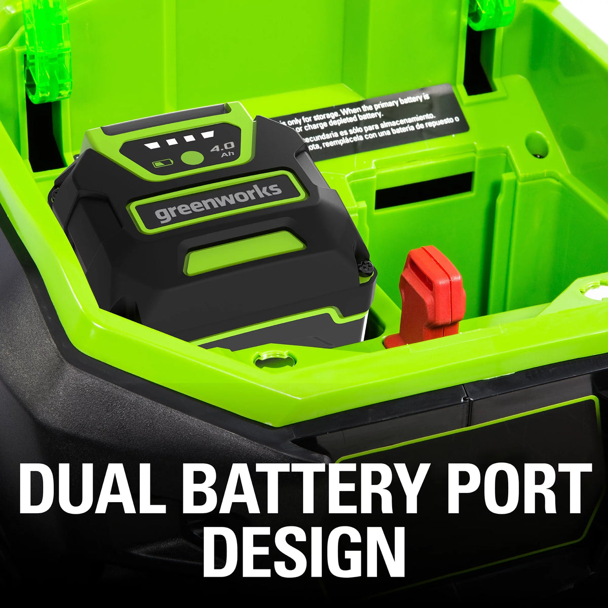 40V 20 Brushless Push Lawn Mower with 4.0 Ah Battery & Quick Charger H17983