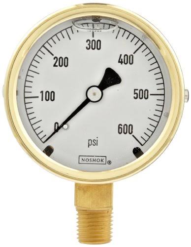 2.5 Brass Case Glycerin Filled Gauge G37526