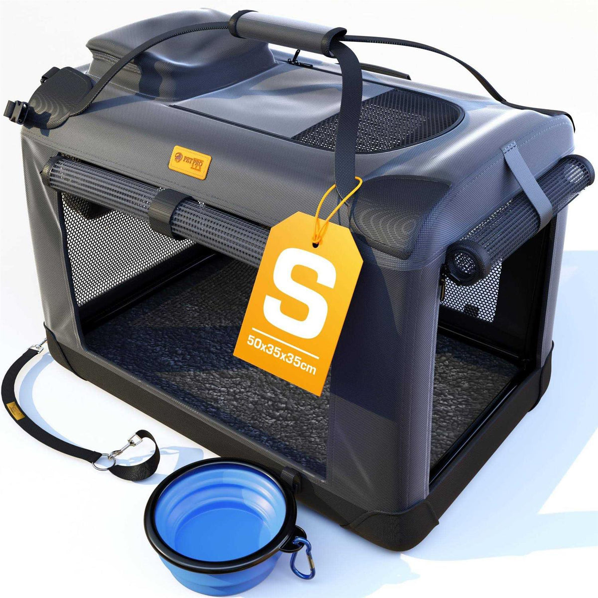 Collapsible Portable Dog Crate Kennel Small S29143