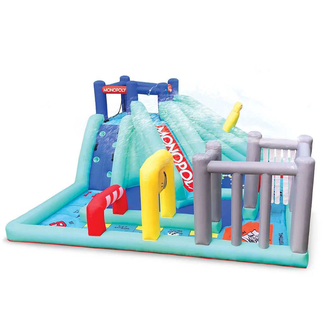 Lawn Water Slide and Obstacle Course L963619