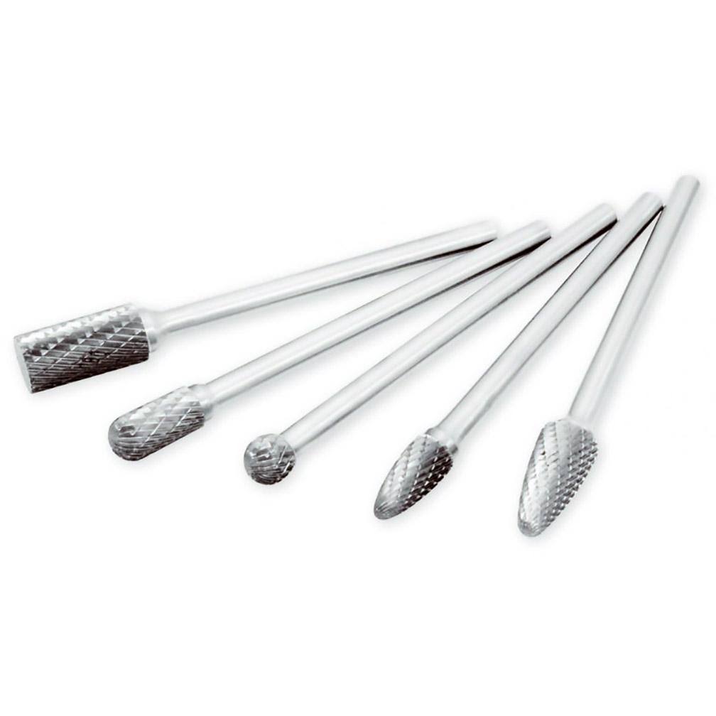5 Piece 4.5x22 Double Cut Carbide Burr Set R924319