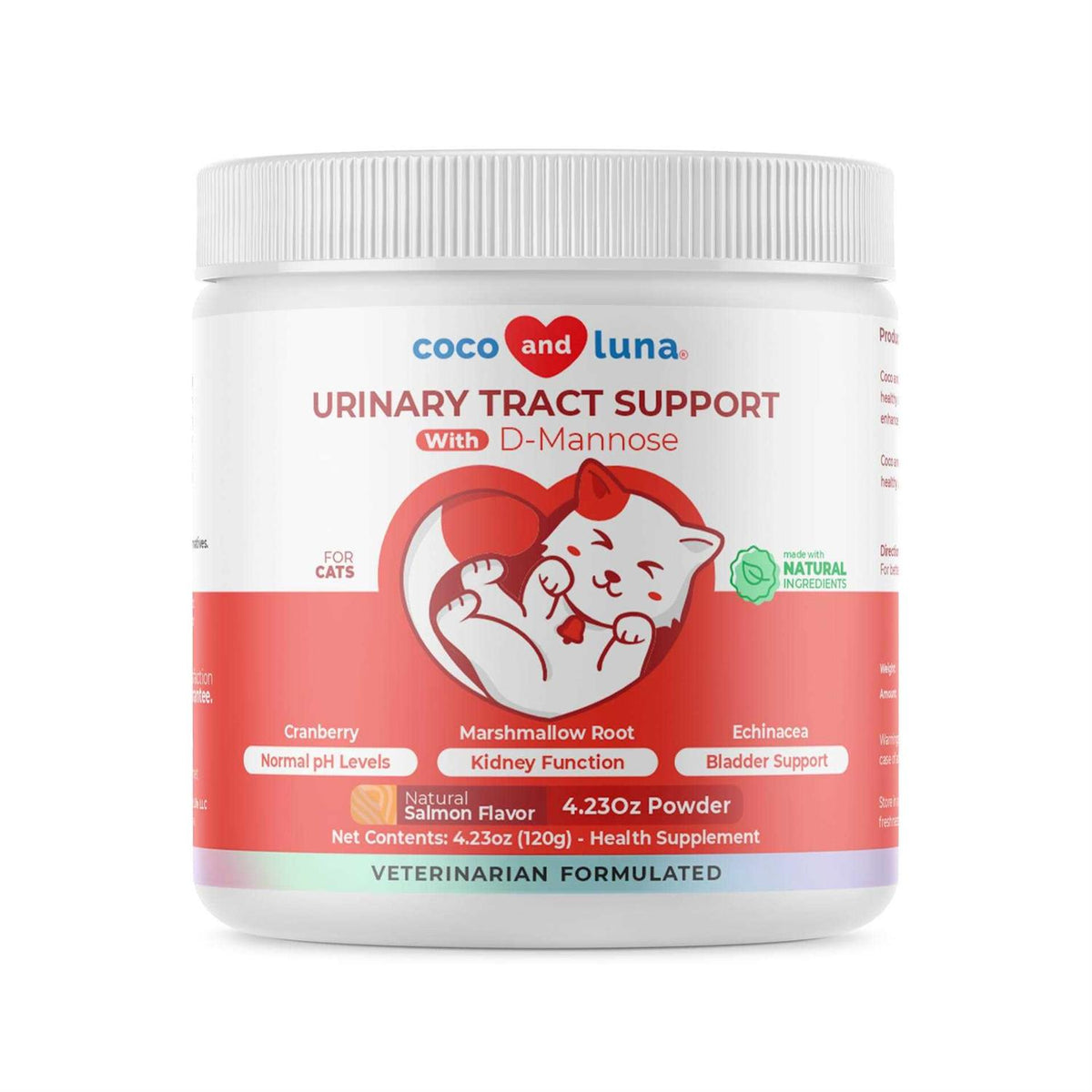 Cranberry Urinary Tract Support Powder Supplement for Cats G587
