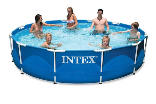 10' x 30 Metal Frame Swimming Pool with Filter Pump H37860