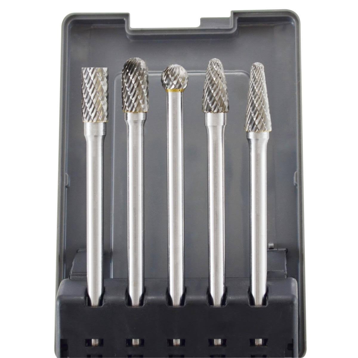 5 Piece 4.5x22 Double Cut Carbide Burr Set R924319