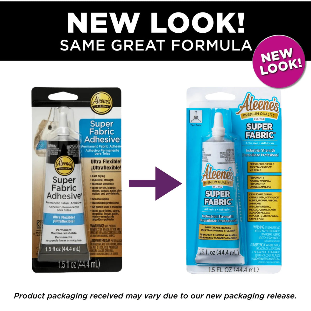 1.5 fl oz Clear Fabric Adhesive V125