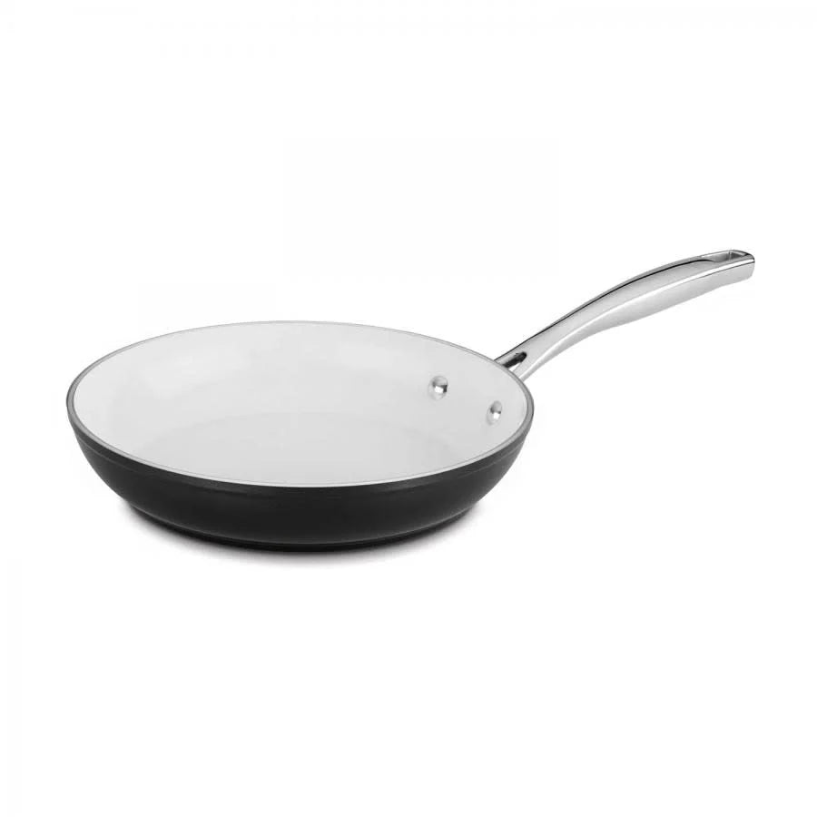 20cm White Ceramic Non-Stick Skillet V502
