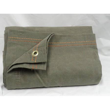 Olive Drab Canvas Tarp H5729