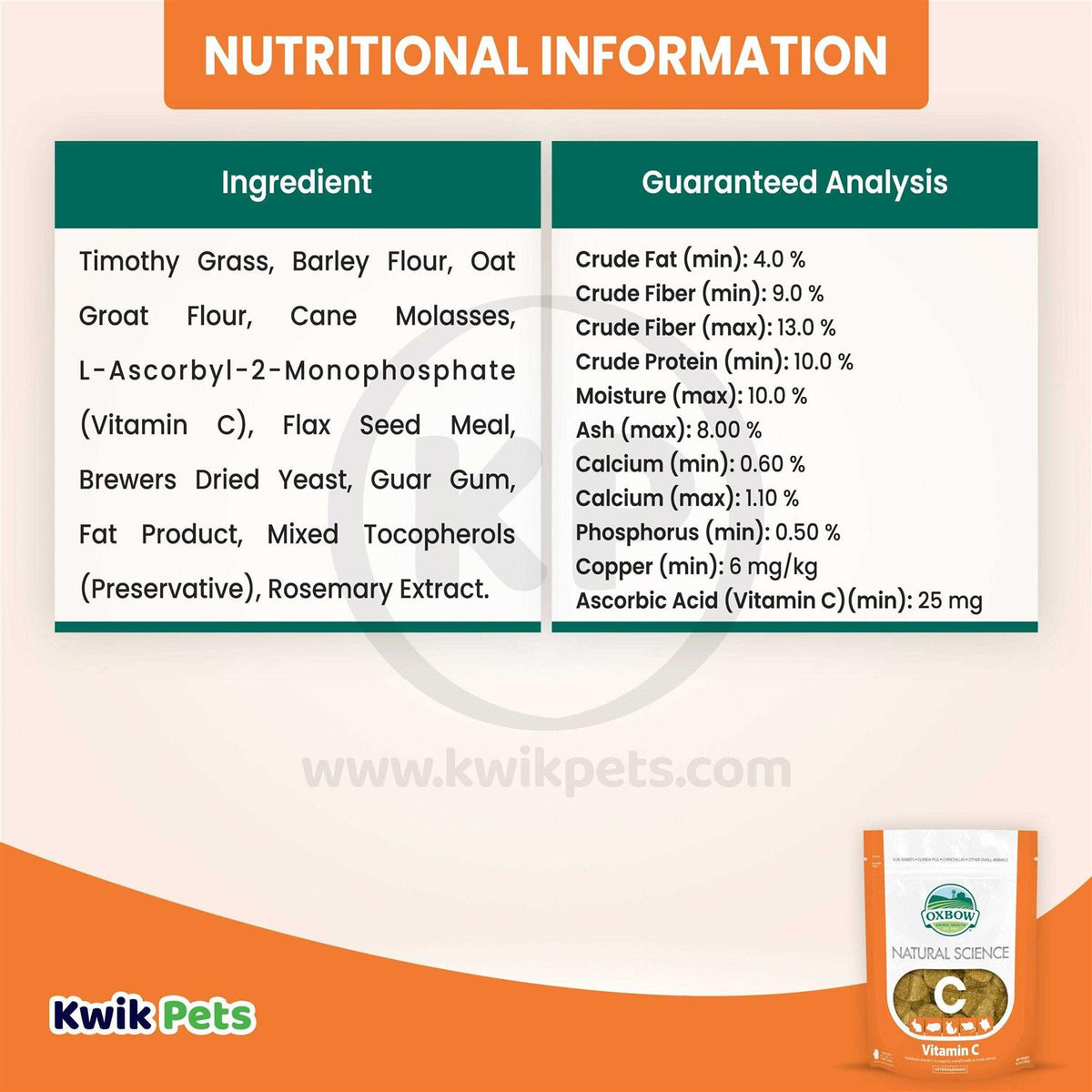 Vitamin C Supplement H1900