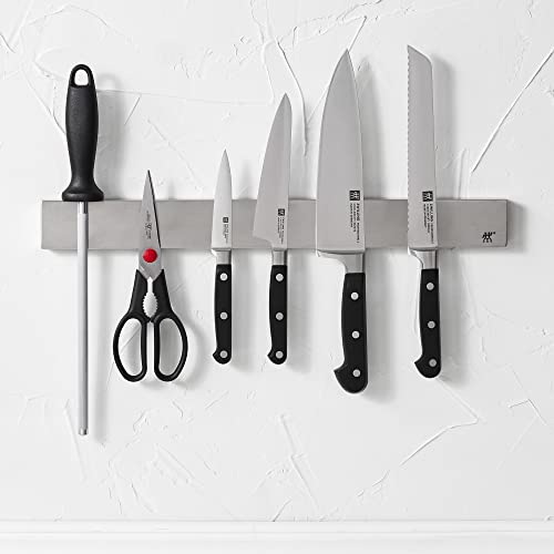 7-Piece German Knife Set with Stainless Magnetic Knife Bar E86013