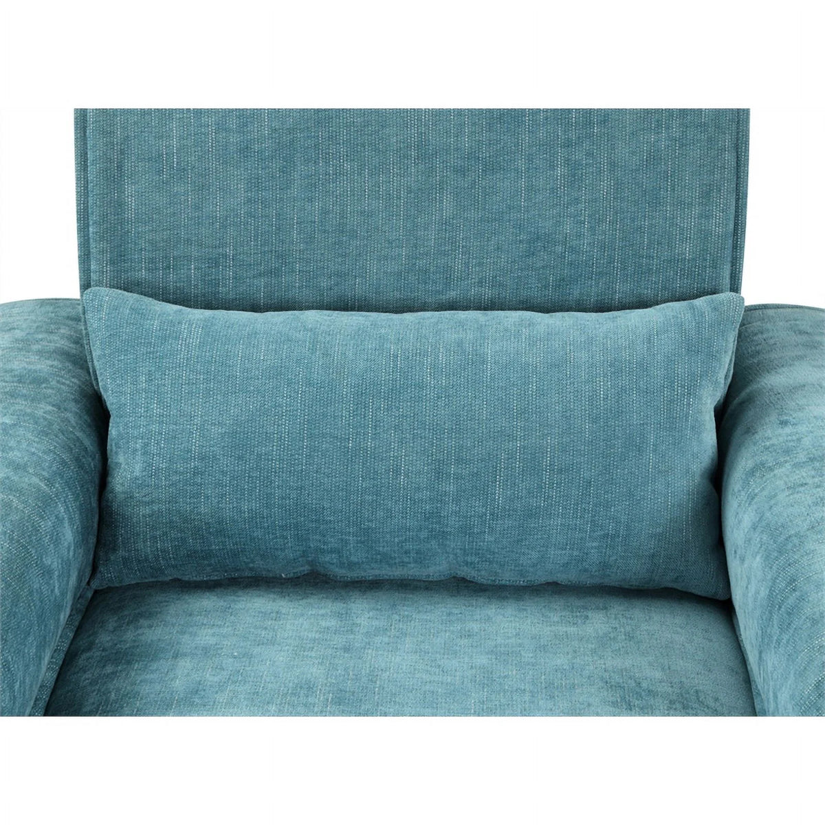Blue Chenille Sofa Loveseat Set F6068