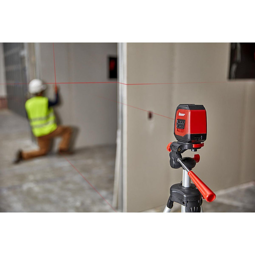 40 ft. Self-Leveling Cross-Line Laser Level U438