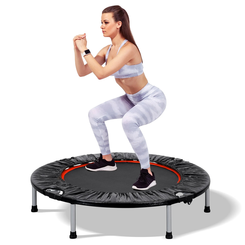 40 Mini Trampoline with Adjustable Foam Handle L7543