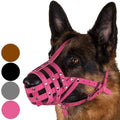 Leather Dog Muzzle Medium Large Breeds J35837
