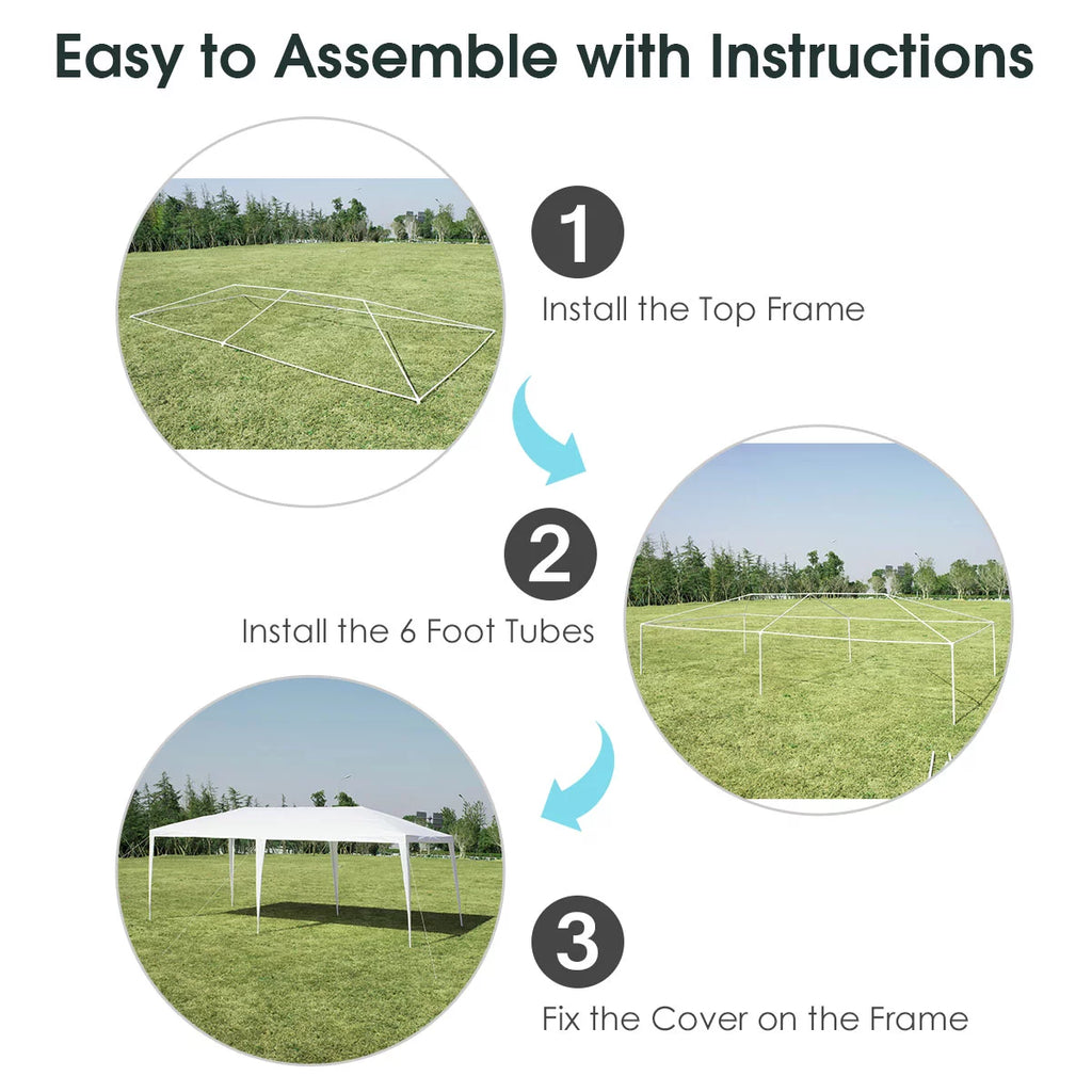 10'x20' Heavy Duty Outdoor Canopy C69331