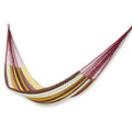 Multicolor Cotton Double Hammock D370838