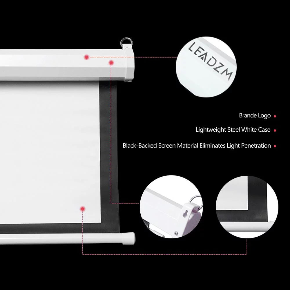 Manual Pull Down Projection Screen N116