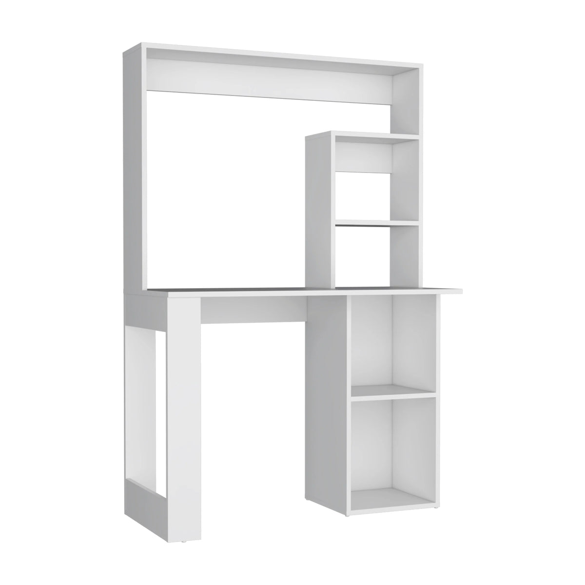 Desk With Hutch and Shelves B517