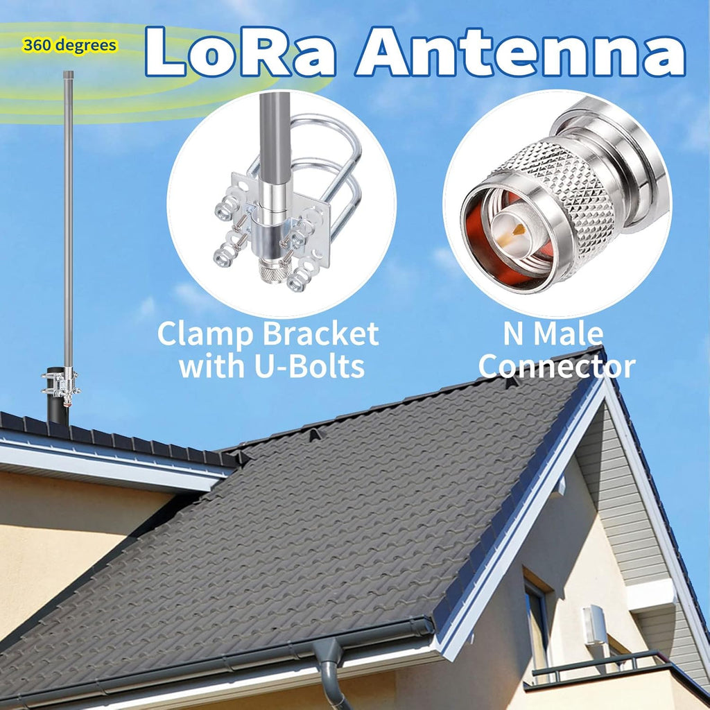915MHz 5.8 dBi N Male Omni Lorawan Antenna B95346