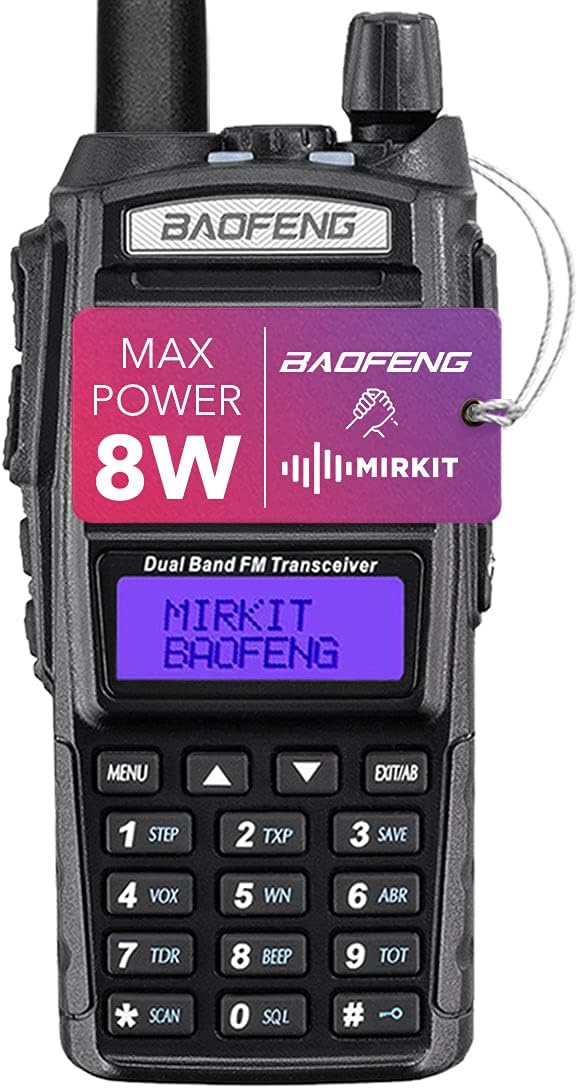 8 Watt Two Way Radio with 2800 mAh Battery B161