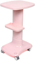 Pink Rolling Trolley with Storage Tray J514883