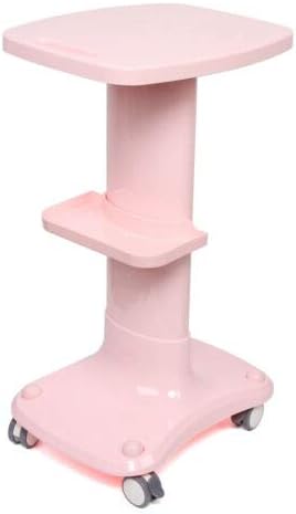 Pink Rolling Trolley with Storage Tray J514883