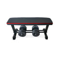 Flat Weight Bench & 50 lb Adjustable Dumbbell Set Q711